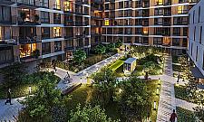 Grodzony blok pośród biurowców. Budowa wystartowała