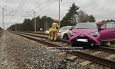 Mistrzowie kierownicy na torach. Wstrzymano ruch pociągów