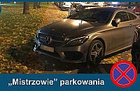 Mistrz parkowania z Nowolipek. Stra� przypomina: Chodnik s�u�y do chodzenia