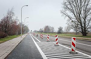 Zwężają Piastów Śląskich. Powstają droga rowerowa i parking