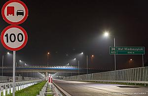 Most i obwodnica otwarte. "Ograniczenie prędkości do 100 km/h"
