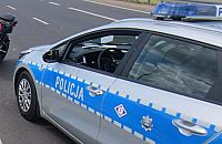 Wypadek na S8. Auto stanęło w poprzek jezdni