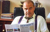 W�jt Wilkowyj z "Rancza" czyta�... gazet� sp�dzielc�w z Warszawy
