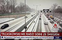 Żenująca kompromitacja TVP. Premier Morawiecki nie radzi sobie ze śniegiem?
