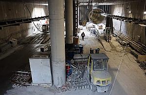 Budowa metra wstrzymana. Pracownicy objęci kwarantanną