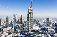 Komin na Kaw�czynie zako�czy� kr�lowanie. Wie�owiec Varso najwy�szy w Warszawie