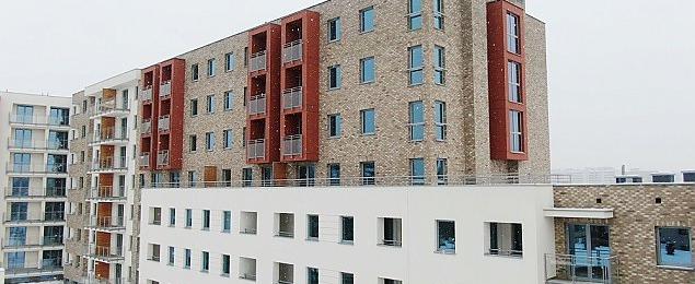 Ogród na dachu, dźwiękochłonne okna, garaż podziemny. Ratusz zbudował mieszkania "dla najbardziej potrzebujących"