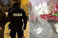 Trzyma� narkotyki w opakowaniu po zupce chi�skiej. Z�apany na ty�ach Szpitala Br�dnowskiego