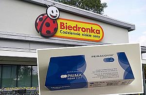 Test na koronawirusa od poniedziałku w Biedronce
