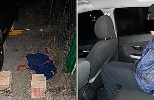 W zaroślach schował się przed policjantami. Czego się obawiał?