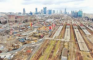 Przebudowa Dworca Zachodniego nabiera tempa. Coraz więcej pociągów na objazdach