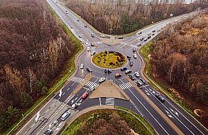 Dwupoziomowy węzeł drogowy zamiast ronda w Zegrzu?
