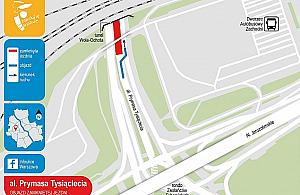 Ogromne utrudnienia na Prymasa. Powód: remont dworca