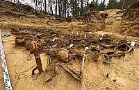 Szokujące odkrycie IPN. Większość ofiar to kobiety i dzieci