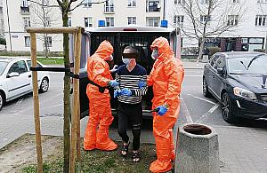 Mężczyzna z dodatnim wynikiem uciekł z izolatorium