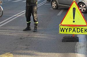 Trzy promile na Korkowej. Zderzenie w Marysinie