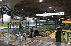 Przejścia podziemne pod rondem ONZ urosły