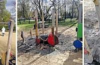 Podpalenie na placu zabaw przy Stawach Kellera. "Co trzeba mieć w głowie, żeby niszczyć radość dzieciom"