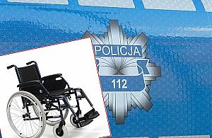 Policja szuka świadków bulwersującej kradzieży wózka inwalidzkiego