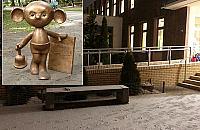 Ławka z Marią Kownacką i Plastusiem na Zielonej Białołęce?