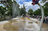 Wodny plac zabaw otwarty. Dzieci nie poznały Jacka Sparrowa