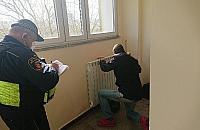 Nieletni uciekinier z domu dziecka spa� w bloku przy Doryckiej