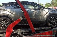 Toyota skradziona w Hiszpanii odnaleziona na Woli