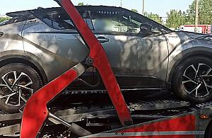 Toyota skradziona w Hiszpanii odnaleziona na Woli