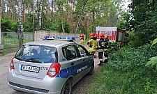 Beczka z tajemniczą substancją zaniepokoiła mieszkańców Nachyłkowej