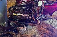 Tragedia na rondzie Żaba. Kierowca zginął na miejscu