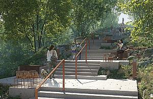 Planują park na Czerniakowie. Z platformą widokową i kładkami na drzewach