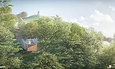 Planują park na Czerniakowie. Z platformą widokową i kładkami na drzewach