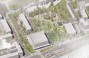 Urządzą skwer obok Pedetu