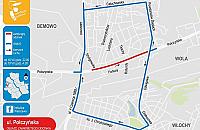 Rusza remont Po�czy�skiej. Drogowcy zmienili plany