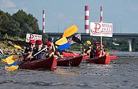 Powstańcze kajaki po raz szesnasty. Spotkanie w wawerskiej przystani