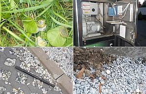 Chcieli okraść myjnię. Zmyli się na widok strażników