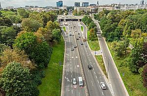 Rusza remont Trasy Łazienkowskiej. Dla kierowców jeden pas