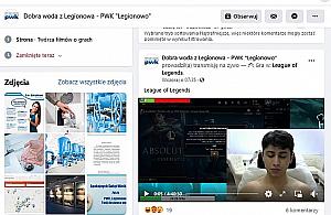 Fanpage PWK Legionowo przejęty. Ktoś publikuje absurdalne treści