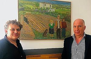 Odkrycie w domu kultury. Sprzątali piwnicę, znaleźli obraz Dwurnika