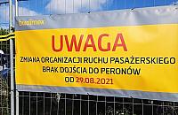 Dworzec Zachodni odci�ty od Woli. Zamykaj� wej�cie z Tunelowej