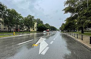 Powstanie buspas na Bitwy Warszawskiej. Drogowcy zlikwidują lewoskręty