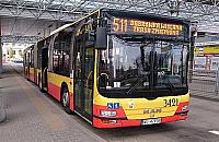 Zwężą Modlińską dla prywatnych aut. 511 pojedzie buspasem