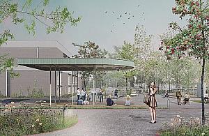 Urządzą skwer obok Pedetu. Wybierali projektanta na raty