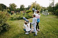 Na placu zabaw stanęły lunety. Małe obserwatorium na Radiowie