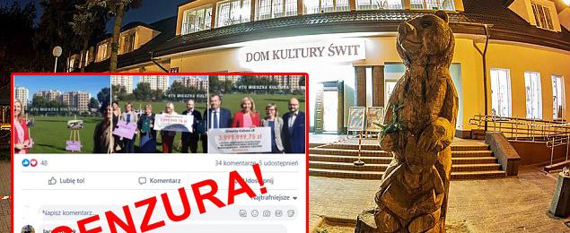 Kto i dlaczego usuwa komentarze byłego dyrektora Świtu?