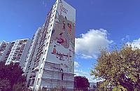 Wielkie malowid³o na Tarchominie. "Pierwszy ekologiczny mural Bia³o³êki"