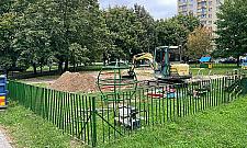 Koparki na placu zabaw. Remont czy likwidacja?