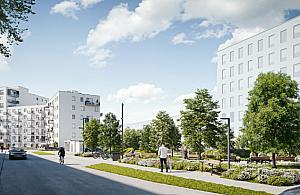 Więcej mieszkań przy Kolejowej. W prezencie ogólnodostępna tężnia