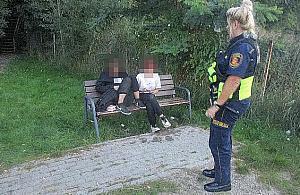 Uczciły piętnaste urodziny alkoholem