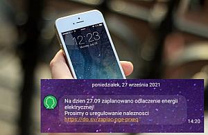 Oszuści podszywają się pod PGE. "Zaplanowano odłączenie energii"